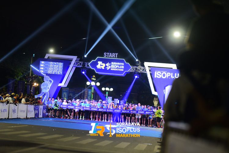 Race photo from SURABAYA ISOPLUS MARATHON 2025
