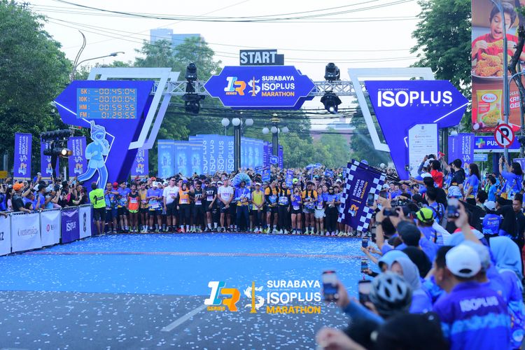 Race photo from SURABAYA ISOPLUS MARATHON 2025