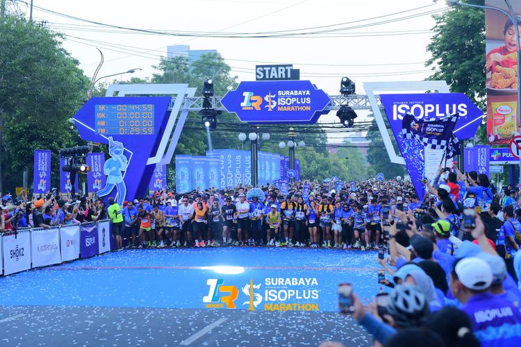 Race photo from SURABAYA ISOPLUS MARATHON 2025