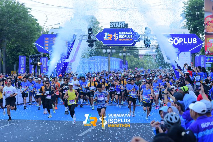 Race photo from SURABAYA ISOPLUS MARATHON 2025