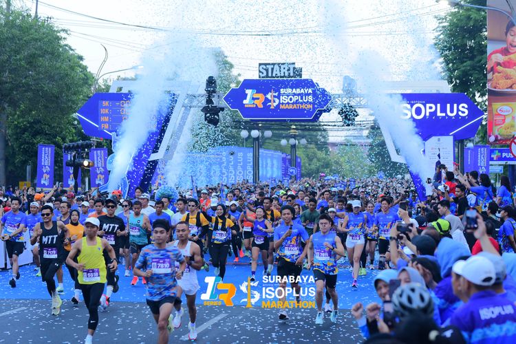 Race photo from SURABAYA ISOPLUS MARATHON 2025