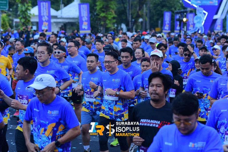 Race photo from SURABAYA ISOPLUS MARATHON 2025