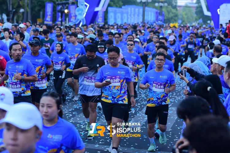 Race photo from SURABAYA ISOPLUS MARATHON 2025