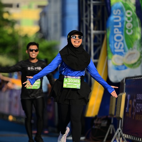 Race photo from SURABAYA ISOPLUS MARATHON 2026