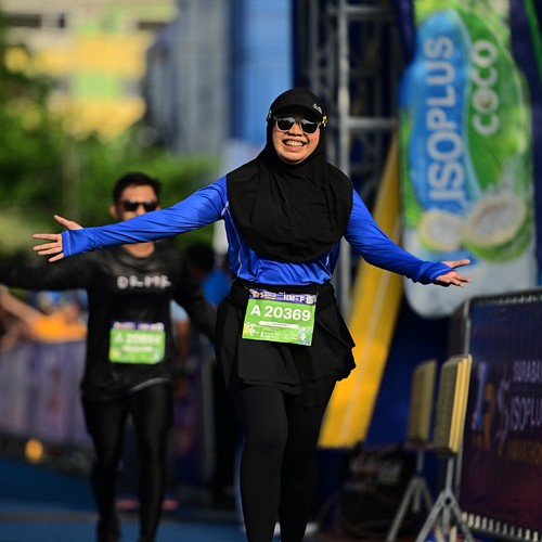 Race photo from SURABAYA ISOPLUS MARATHON 2026