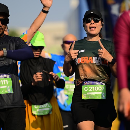 Race photo from SURABAYA ISOPLUS MARATHON 2026