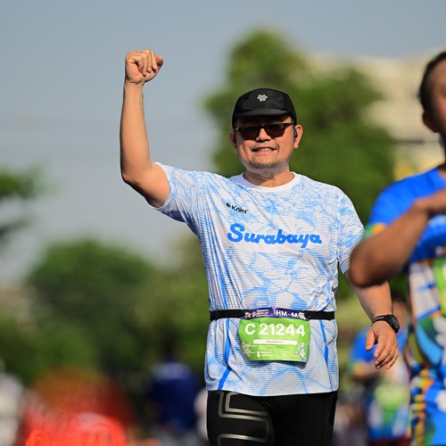 Race photo from SURABAYA ISOPLUS MARATHON 2026