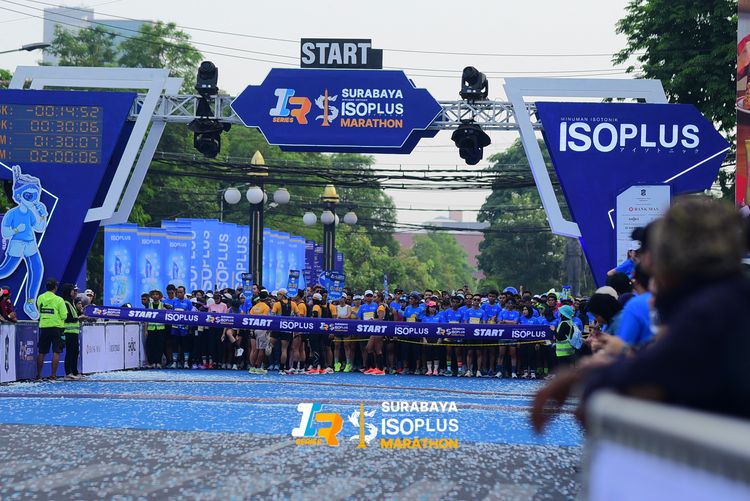 Race photo from SURABAYA ISOPLUS MARATHON 2025