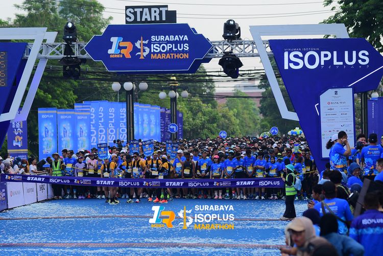Race photo from SURABAYA ISOPLUS MARATHON 2025