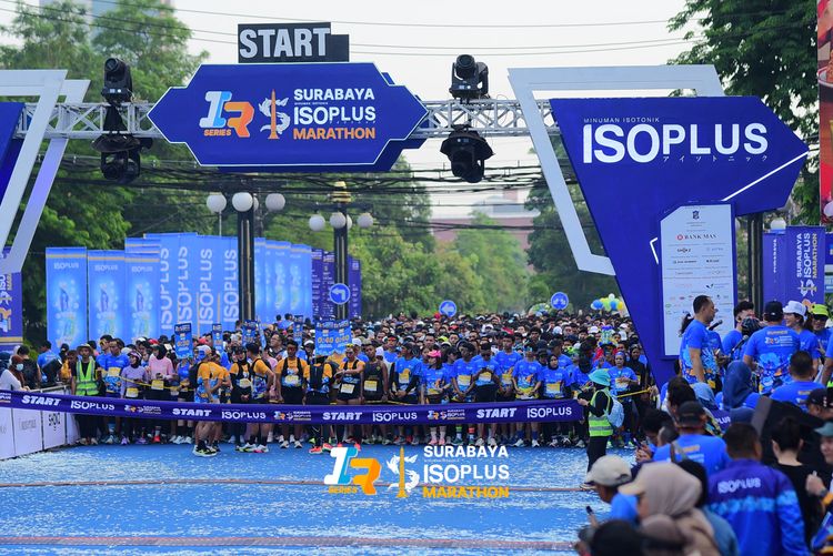 Race photo from SURABAYA ISOPLUS MARATHON 2025