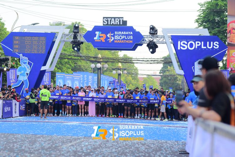 Race photo from SURABAYA ISOPLUS MARATHON 2025