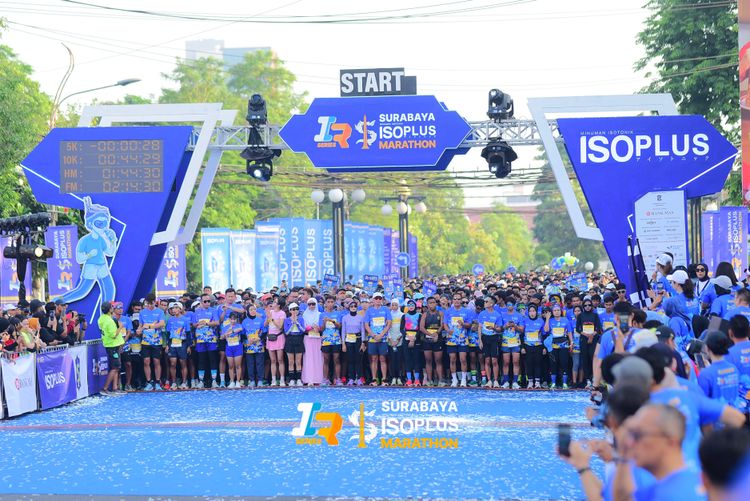 Race photo from SURABAYA ISOPLUS MARATHON 2025
