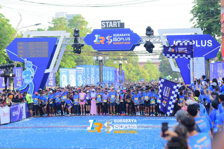 Race photo from SURABAYA ISOPLUS MARATHON 2025