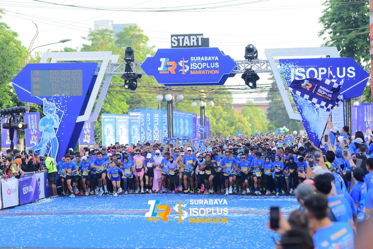 Race photo from SURABAYA ISOPLUS MARATHON 2025