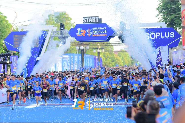 Race photo from SURABAYA ISOPLUS MARATHON 2025