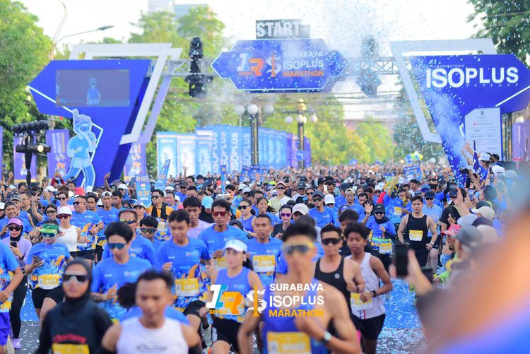 Race photo from SURABAYA ISOPLUS MARATHON 2025