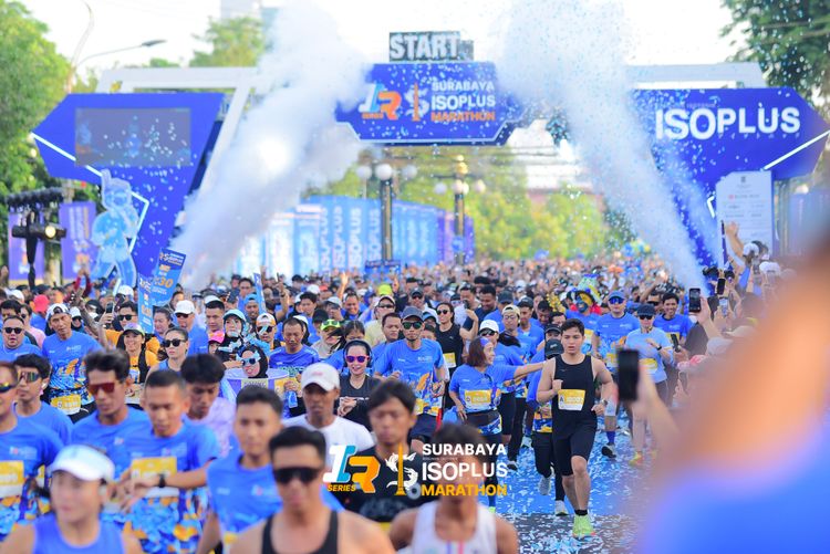 Race photo from SURABAYA ISOPLUS MARATHON 2025