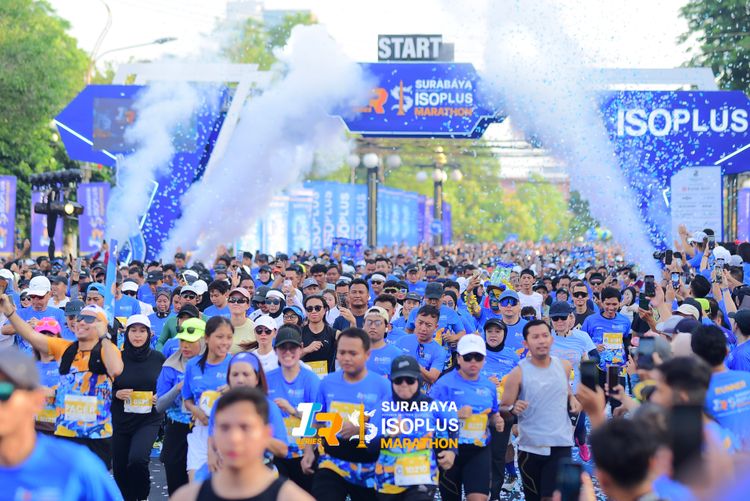 Race photo from SURABAYA ISOPLUS MARATHON 2025