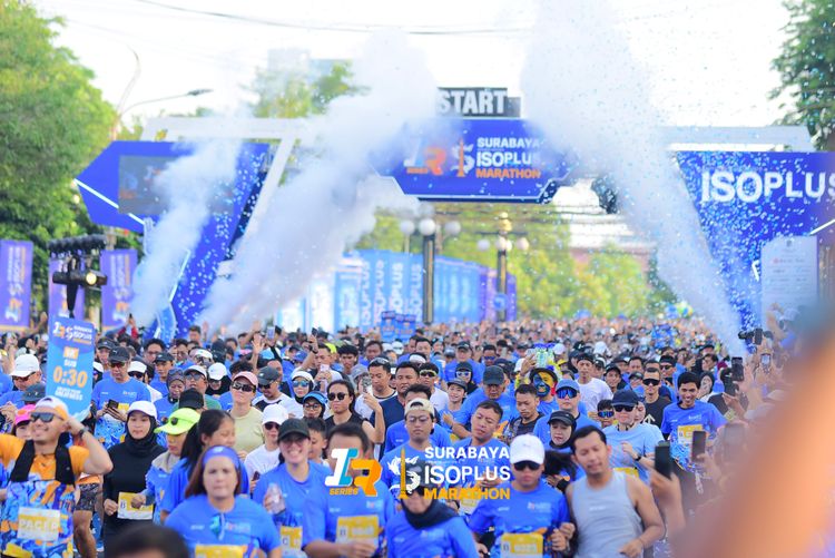 Race photo from SURABAYA ISOPLUS MARATHON 2025