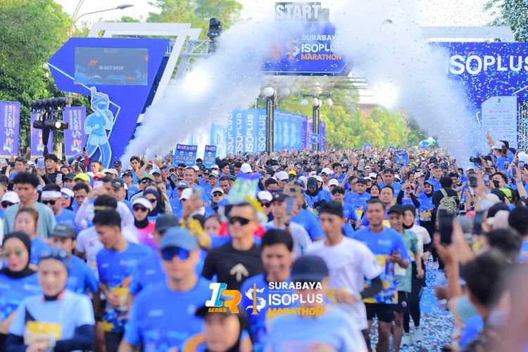 Race photo from SURABAYA ISOPLUS MARATHON 2025