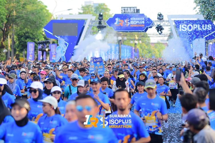 Race photo from SURABAYA ISOPLUS MARATHON 2025