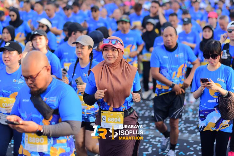 Race photo from SURABAYA ISOPLUS MARATHON 2025