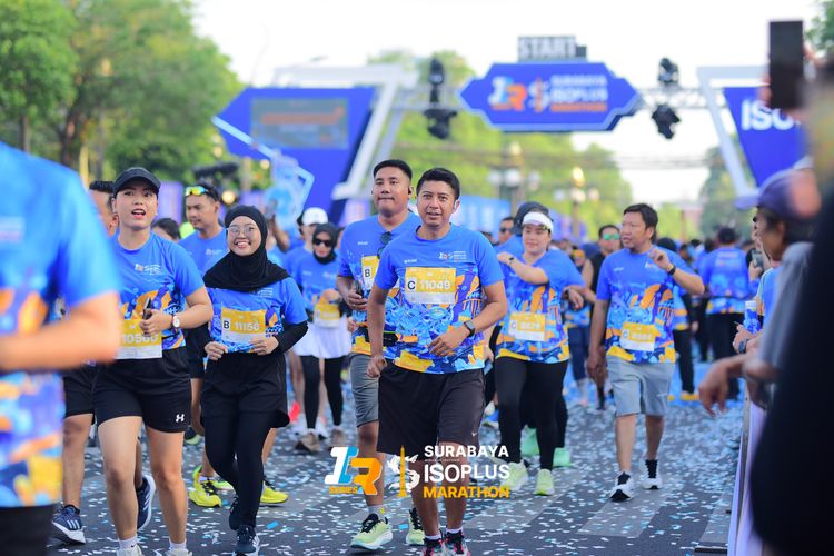 Race photo from SURABAYA ISOPLUS MARATHON 2025