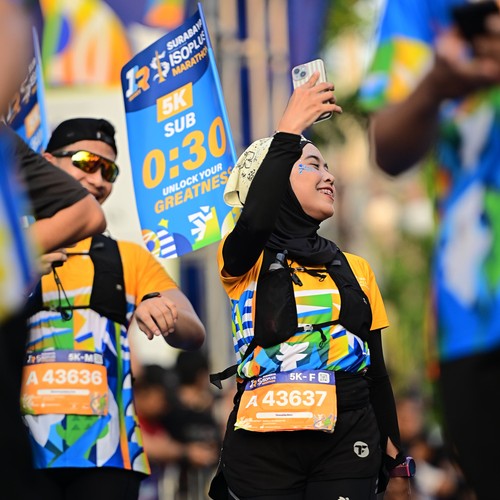 Race photo from SURABAYA ISOPLUS MARATHON 2026