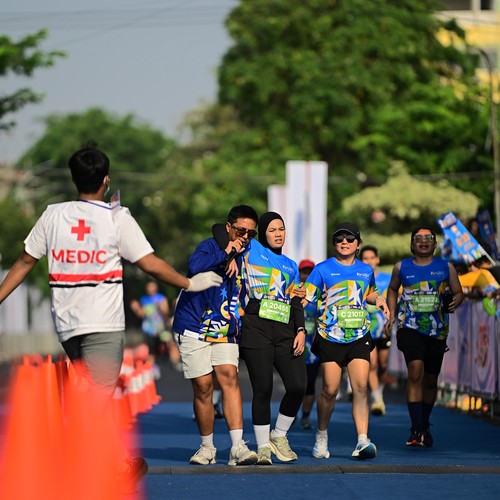 Race photo from SURABAYA ISOPLUS MARATHON 2026