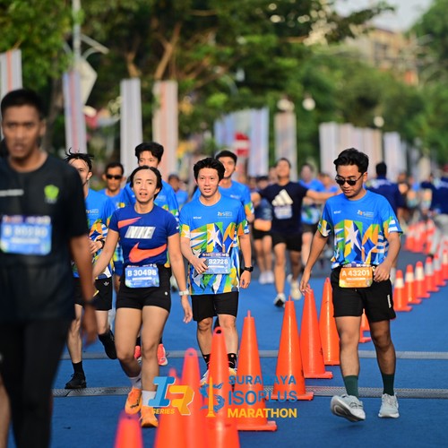 Race photo from SURABAYA ISOPLUS MARATHON 2026
