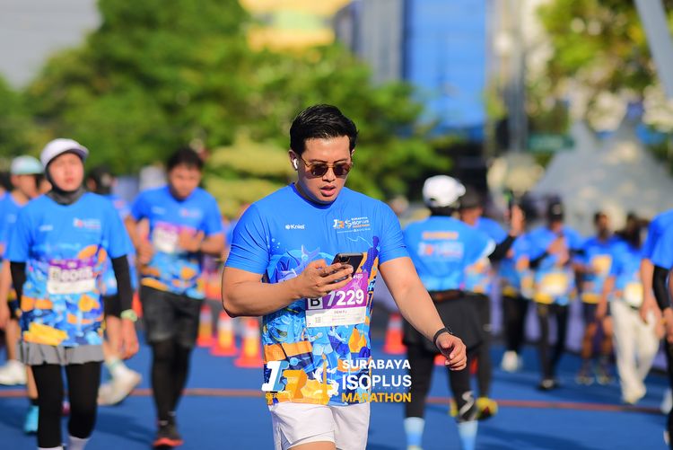 Race photo from SURABAYA ISOPLUS MARATHON 2025