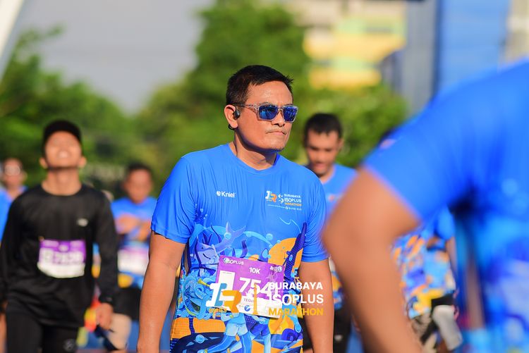 Race photo from SURABAYA ISOPLUS MARATHON 2025
