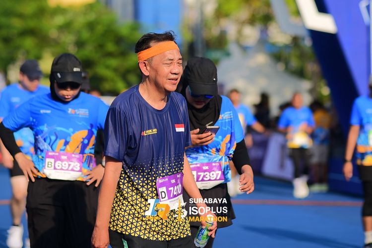 Race photo from SURABAYA ISOPLUS MARATHON 2025