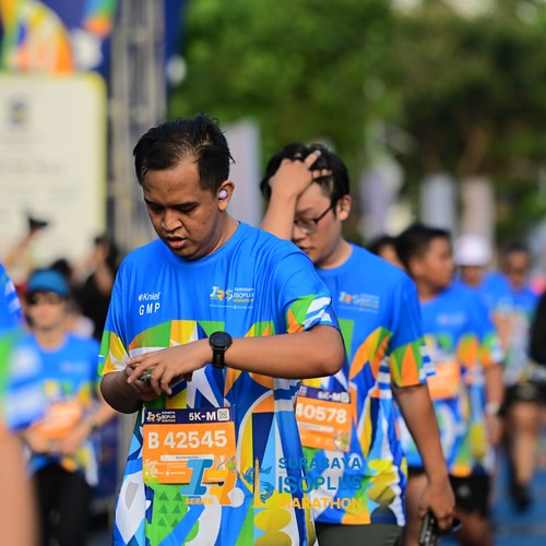 Race photo from SURABAYA ISOPLUS MARATHON 2026