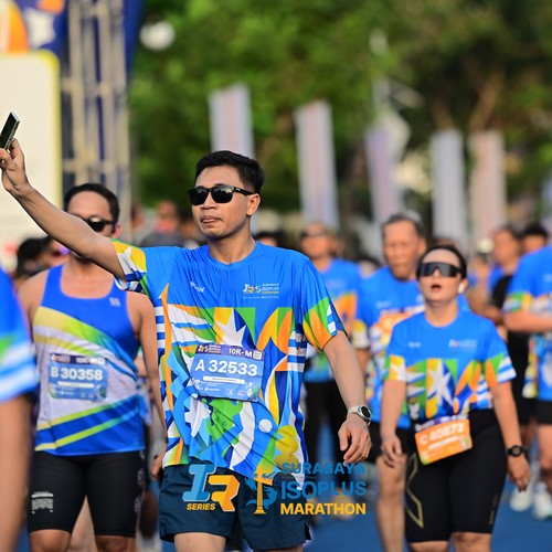 Race photo from SURABAYA ISOPLUS MARATHON 2026