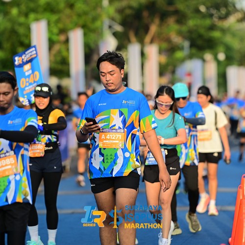 Race photo from SURABAYA ISOPLUS MARATHON 2026