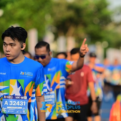 Race photo from SURABAYA ISOPLUS MARATHON 2026