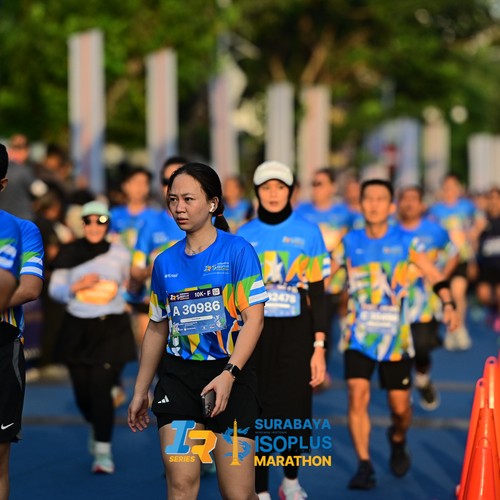 Race photo from SURABAYA ISOPLUS MARATHON 2026