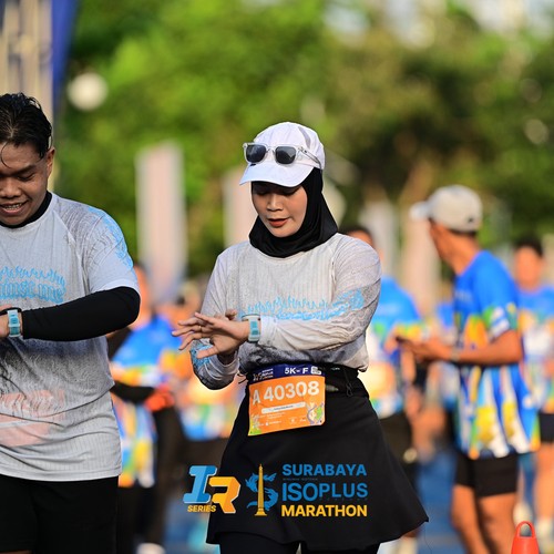 Race photo from SURABAYA ISOPLUS MARATHON 2026