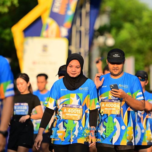 Race photo from SURABAYA ISOPLUS MARATHON 2026