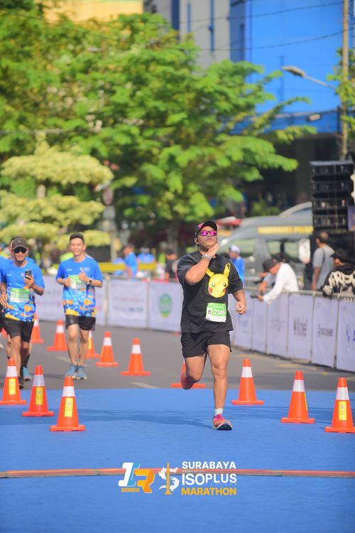 Race photo from SURABAYA ISOPLUS MARATHON 2025