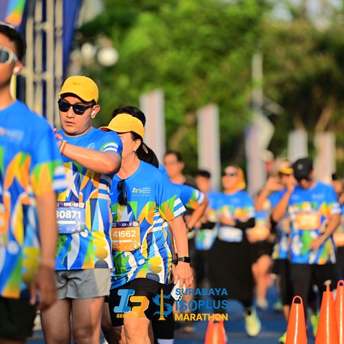 Race photo from SURABAYA ISOPLUS MARATHON 2026