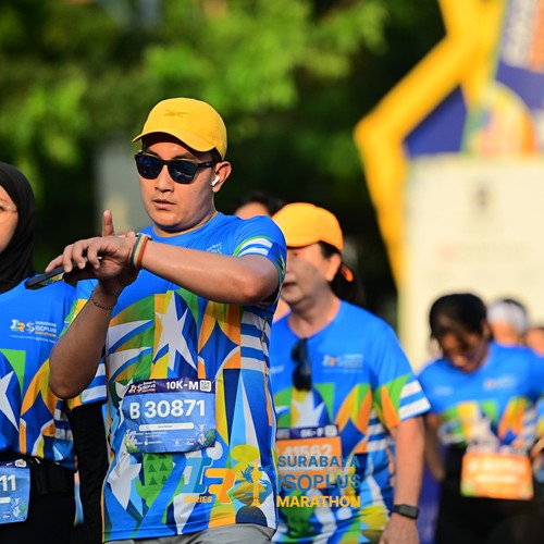 Race photo from SURABAYA ISOPLUS MARATHON 2026