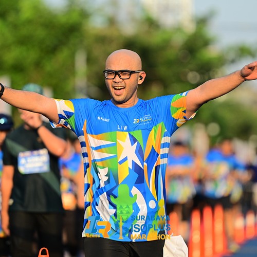 Race photo from SURABAYA ISOPLUS MARATHON 2026