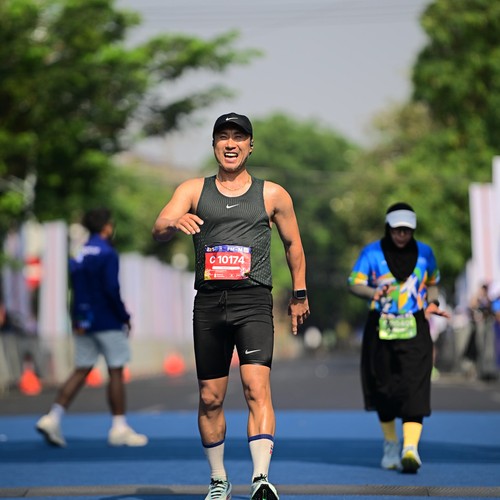 Race photo from SURABAYA ISOPLUS MARATHON 2026