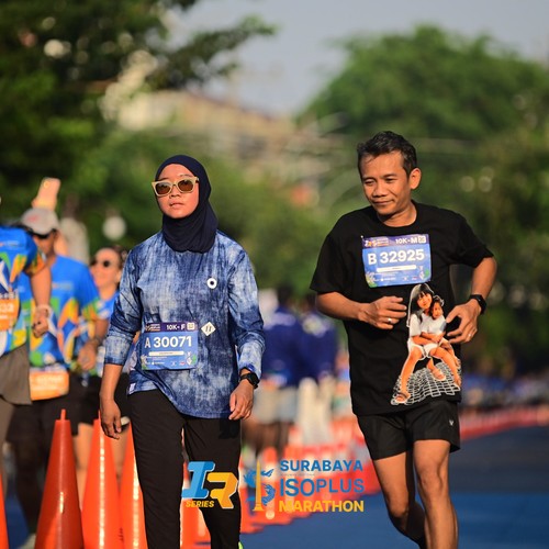 Race photo from SURABAYA ISOPLUS MARATHON 2026