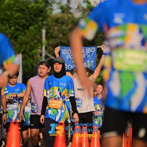 Race photo from SURABAYA ISOPLUS MARATHON 2026