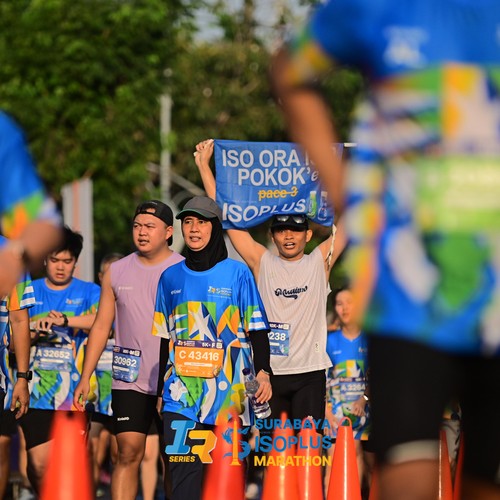 Race photo from SURABAYA ISOPLUS MARATHON 2026