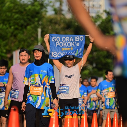 Race photo from SURABAYA ISOPLUS MARATHON 2026