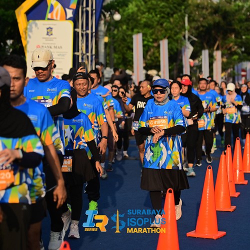 Race photo from SURABAYA ISOPLUS MARATHON 2026